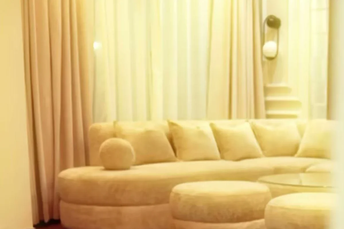 Luxury hotel suite interior